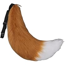 Amazon.co.jp: [liangshunsm] キツネの尻尾 コスプレ ウルフ